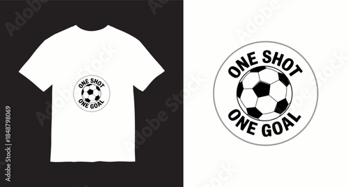Soccer football vector t-shirt design