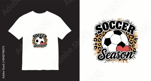 Soccer football vector t-shirt design