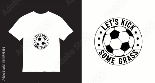 Soccer football vector t-shirt design