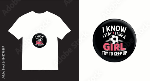 Soccer football vector t-shirt design