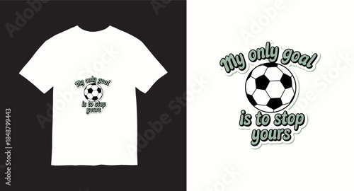 Soccer football vector t-shirt design