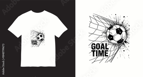 Soccer football vector t-shirt design