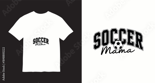 Soccer football vector t-shirt design