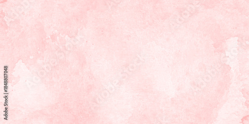abstract watercolor background. Pink Paper and Watercolor Textured Background.