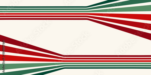 Retrofuturism poster design in trendy retro line style. Modern art poster retro vintage style 70s stripes background template lines shapes vector design.