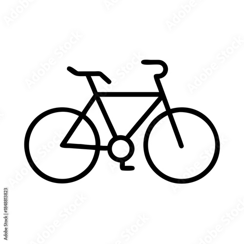 Hobby bicycle icon transparent background