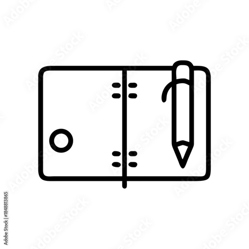 Hobby sketchbook icon transparent background