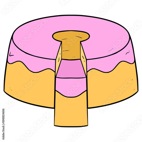 illustration hand drawn isolated vector