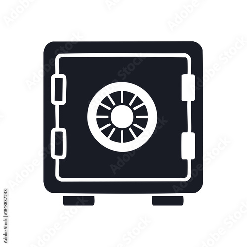 Dark Safe with Combination Lock, Vault Security, Money Stash, Safety Box, Security Protection, Confidential Storage