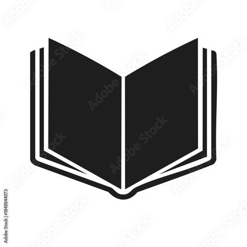 Open Book Icon Symbol Book Reading Book Isolated Book Book Learning Book Education Book