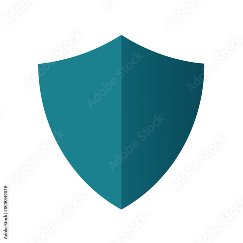 Blue Security Shield Icon Protection Graphic Safety Symbol Defence Guard Secure Sign