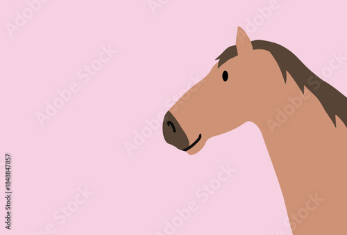 馬, 年賀状, 和風, 和柄, 新年, 動物, クリスマス, うま, ベクター, イラスト