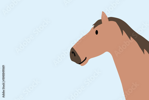 馬, 年賀状, 和風, 和柄, 新年, 動物, クリスマス, うま, ベクター, イラスト