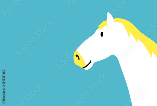 馬, 年賀状, 和風, 和柄, 新年, 動物, クリスマス, うま, ベクター, イラスト