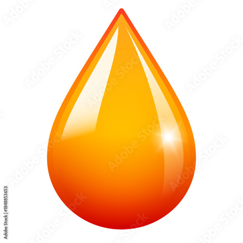 Almond essential oil vector icon