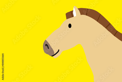 馬, 年賀状, 和風, 和柄, 新年, 動物, クリスマス, うま, ベクター, イラスト