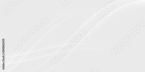 Abstract background with dynamic wavy lines, Digital future technology concept background. Abstract white wave pattern background. The gray pattern of lines abstract background.