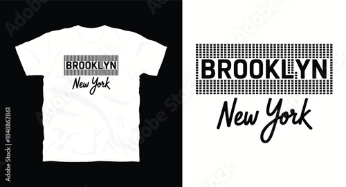 Brooklyn new york typography graphic design