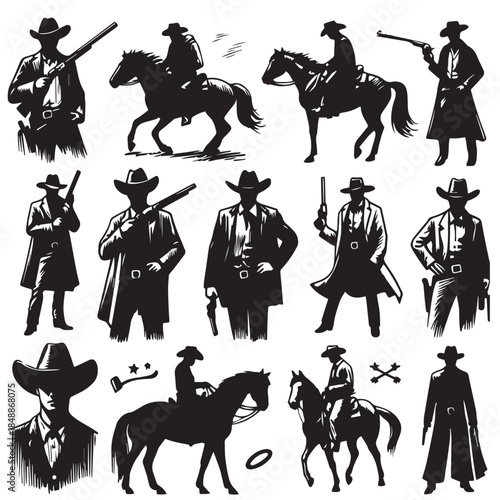 cowboy silhouette