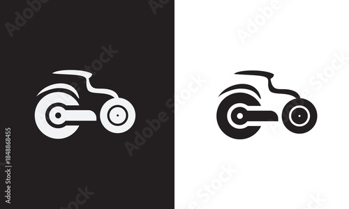 simple and modern tractor logo design template elements