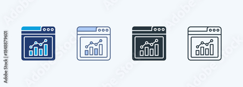 Online Graph Multiple Style Icon Collection