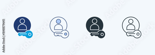 User Protection Multiple Style Icon Collection