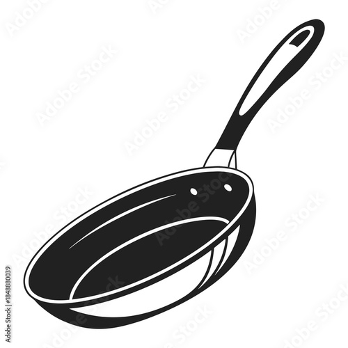 Modern nonstick frying pan