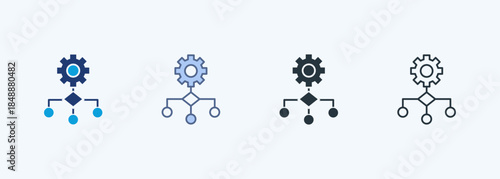 Algorithm Multiple Style Icon Collection