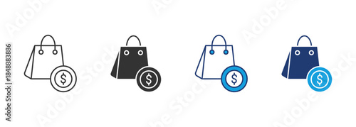 Product Icon Set Multiple Style Collection