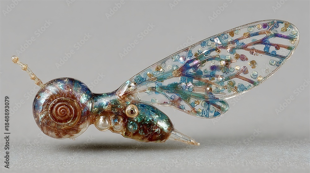 Fototapeta premium silver pendant with diamonds