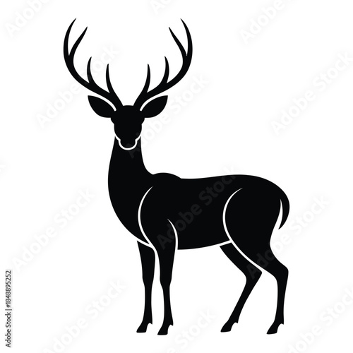 deer silhouette vector