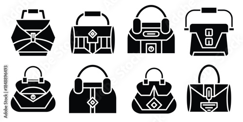  fashion bag icons