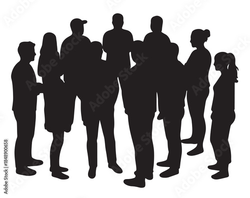 hand drawn minimal human figures for architectural art