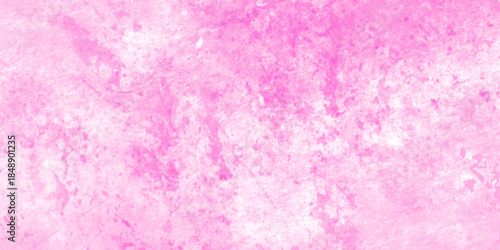 pink stucco wall background. colorful cement concrete wall texture. vintage stone surface cover page paper template.