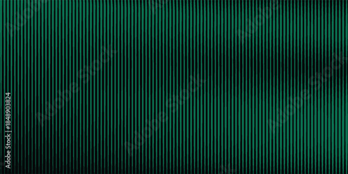 Abstract dark grey green ribbed glass. Vector ribbed glass texture background. Mesh gradient. acrylic ribbed bath surface.dark vector background