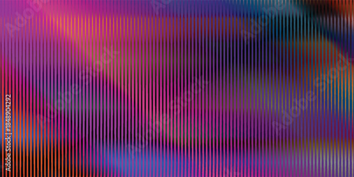 elegant abstract 3D pattern effect and abstract gradient background. Ribbed metal lines and wavy plastic distortion for interior designs. trendy vector eps10