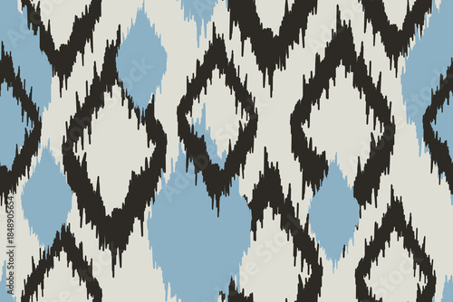 geometric ethnic vintage texture vector art design. textile fashion pattern line ikat seamless pattern and batik fabric texture asian background wallpaper geometry indian. Ethnic abstract ikat art .