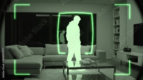 Smart Doorbell Camera Focus Shift with smart indoor camera (no faces) effect videos Mission Smart Home Devices (real life