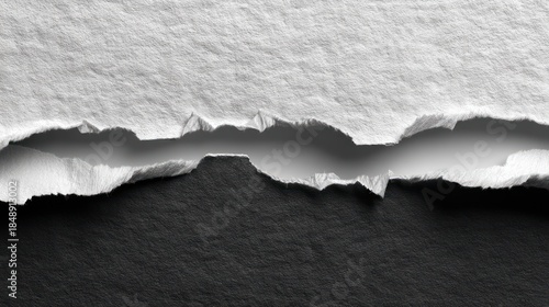 Torn paper texture