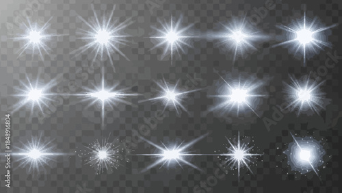 Collection of radiant light effects