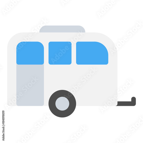 caravan transport icon