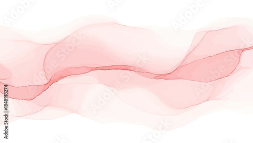 Soft pink abstract swirls