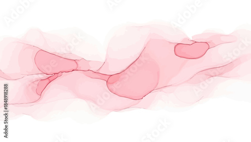 Abstract pink fluid dynamics