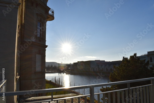 bridge over the river