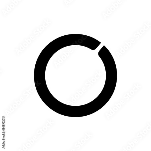 Leap year time pause icon silhouette vector illustration