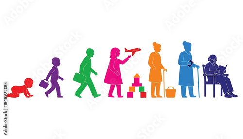 Life cycle stages of human development