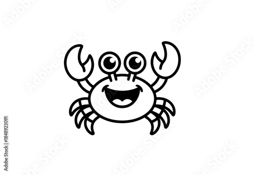 Sea animals. Ocean underwater aqua life. Marine wild animal. Childish tropical colorful fish, coral, algae and exotic elements. Funny whale, starfish, crab, shark, octopus, shrimp. lobster 

