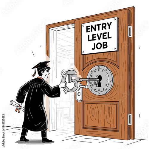 The Experience Paradox: Graduate Trying to Open Entry Level Job Door with 5 Years Key