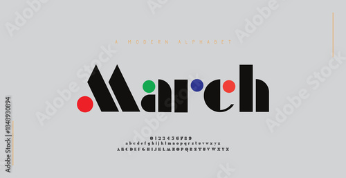 Minimal modern alphabet fonts. Typography minimalist urban digital fashion future creative logo font. vector illustration