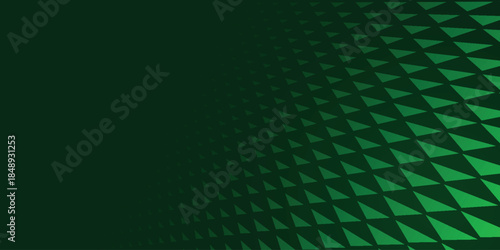Dark green abstract background with modern glowing geometric texture. Background concept with text space for banner, advertising, marketing, presentation and website. VOL. 3